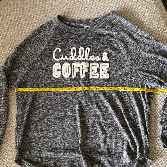 Gray Long Sleeve Loungewear Shirt. Size S. NWOT Gray - Picture 8 of 11